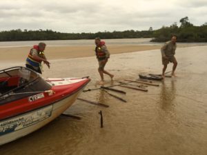 big push at the Jardine river mouth